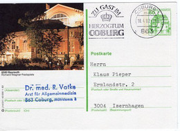 51551 - Bund - 1982 - 50Pfg. Bild-GAKte "Richard-Wagner-Festspiele" COBURG - ... -> Isernhagen - Music