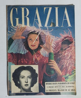 11972 GRAZIA A. XXV N. 591 - 1952 - Rita Hayworth / Margherita Di Savoia Aosta - Mode