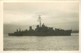 SOLEY * Carte Photo * Destroyer Américain * Militaria * Navire De Guerre Bateau * Photo BYTCHKOVSKY Bordeaux - Warships