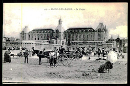 FRANCE - MALO-LES-BAINS -  Le Casino.  ( Ed. C.A.M Nº 44) Carte Postale - Casinos