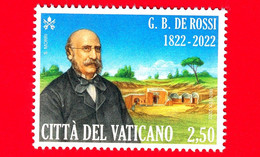 Nuovo - MNH - VATICANO - 2022 - 200 Anni Della Nascita Di Giovanni Battista De Rossi (1822-1894) – 2.50 - Unused Stamps