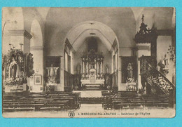 * Sint Agatha Berchem Ste Agathe (Brussel - Bruxelles) * (Cliché F. Walschaerts, Nr 5) Intérieur De L'église, Kerk, Old - Berchem-Ste-Agathe - St-Agatha-Berchem