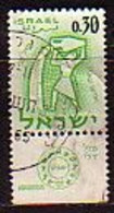 ISRAEL - 1962 - Serie Courant - 0.30a  Yv 213 (O) - Usati (con Tab)