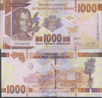 Guinea Pick-Nr: 48b Bankfrisch 2017 1.000 Francs - Guinee