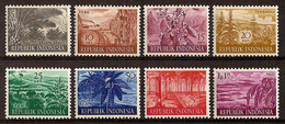 Indonesië / Indonesia 1960 Nr 268/275 Postfris/MNH Produkten, Products - Indonesia