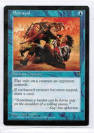 MAGIC The GATHERING  "Betrayal"---VISIONS (MTG--150-1) - Andere & Zonder Classificatie