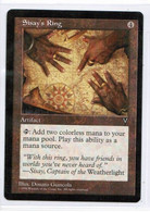 MAGIC The GATHERING  "Sisay's Ring"---VISIONS (MTG--150-7) - Autres & Non Classés