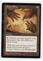 MAGIC The GATHERING  "Sisay's Ring"---VISIONS (MTG--150-7) - Altri & Non Classificati