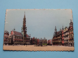 Grote Markt - Grand Place / Brussel ( P.I.B. ) Anno 19?? ( Zie / Voir Scan ) ! - Konvolute, Lots, Sammlungen