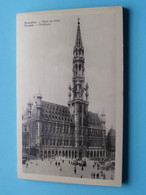 Hôtel De Ville - STADHUIS > Brussel () Anno 19?? ( Zie / Voir Scan ) ! - Konvolute, Lots, Sammlungen