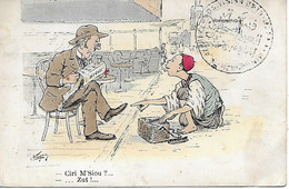 ILLUSTRATEUR CHAGNY -  1914 -  CIRI M SIOU ?..- ZUT !... - CARTE COLORISEE - Chagny