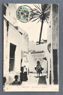 Maroc N°28 Sur CPA, TAD (type B4) TANGER, Maroc 26.5.1918 - (A500) - Covers & Documents