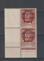 France 1944 Libération Annecy 1 Neuf ** MNH En Paire - Liberación