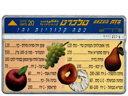 Israele - Scheda Telefonica 20 Units - Food