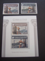 GIBRALTAR 2022. EUROPA CEPT STAMPS + BLOCK    MNH ** (IS24-995) - 2022