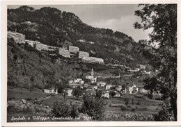SONDALO - VILLAGGIO SANATORIALE - VIAGGIATA 1952 - (rif. F24) - Sondrio