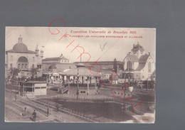 Bruxelles - Expo 1910 - Vue Sur Les Pavillons Monégasque Et Allemand - Postkaart - Festivals, Events