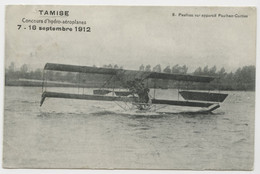 BELGIQUE - TEMSE / TAMISE - CONCOURS D'HYDRO-AEROPLANES - SEPTEMBRE 1912 - Temse