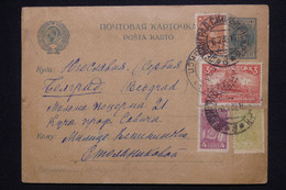 U.R.S.S. - Entier Postal + Compléments Voyagé En 1933, à Voir - L 118738 - ...-1949