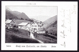 1903 AK: Gruss Vom Kräzerle Am Säntis. Gestempelt Urnäsch Nach Zürich Gelaufen. - Urnäsch