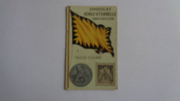 INDOCHINE Colonie France Flag Pays Chromo Chocolat SENEZ STURBELLE Bruxelles Chocolaterie Trading Card - Altri