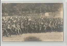 Carte Photo Militaria Ludwigsburg Eglosheim Camp De Prisonniers Français Belges  1916 , Pour Maillane 13 - Ludwigsburg