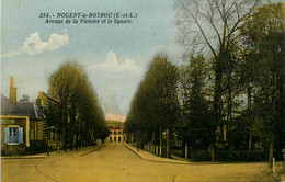 Nogent Le Rotrou * Avenue De La Victoire Et Le Square * Bureau De L'octroi - Nogent Le Rotrou