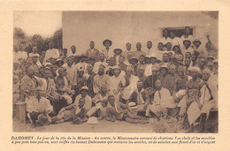 JOUR DE FETE A LA MISSION - Dahomey