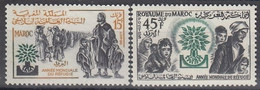 MOROCCO 451-452,unused - ACF - Aktion Gegen Den Hunger