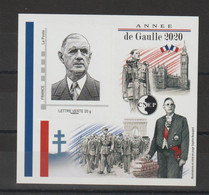 France CNEP 84 2020 Bloc C De Gaulle - CNEP