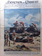 La Domenica Del Corriere 12 Ottobre 1941 WW2 Carabinieri Romagna Crimea Peterhof - Oorlog 1939-45