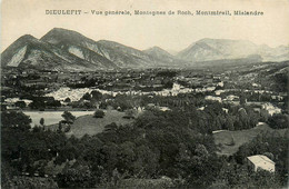 Dieulefit * Vue Générale Et Montagnes De Roch , Montmirail Et Mialandre - Dieulefit