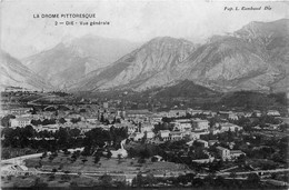 Die * Vue Générale Et Panorama De La Commune - Die