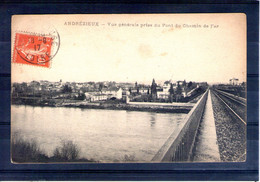 42. Andrézieux. Vue Générale Prise Du Pont De Chemin De Fer - Andrézieux-Bouthéon