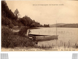 CPA (Réf : Q 686) 984. Environ De Pontarlier  (25 DOUBS) MALBUISSON - Au Bord Du Lac - Pontarlier