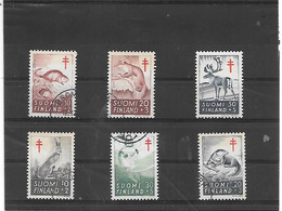 Finlande       6  Timbres Divers          6  Timbres Oblitérés - Used Stamps