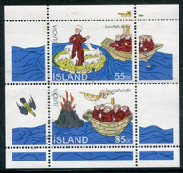 ICELAND 1994 Europa: Discover Of Iceland Block  MNH / **  Michel Block 15 - Ungebraucht