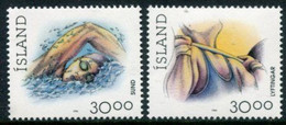 ICELAND 1994 Sport: Swimming And Weightlifting   MNH / **  Michel 798-99 - Nuovi