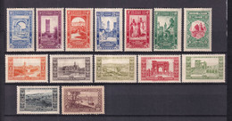 ALGERIE - ANNEE 1930 COMPLETE - YVERT N°87/100 * MH - COTE 2022 = 208 EUR. - Années Complètes