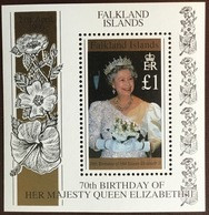 Falkland Islands 1996 Queen’s Birthday Minisheet MNH - Falkland