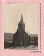 Lot  Deux  Cartes  Postales  - .Liomer (Somme)  L'église, Et  La  Place Du Marché - Hornoy Le Bourg