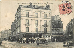 - Dpts Div -ref-BA866- Paris - La Place De Passy - Patisserie Coquelin - Omnibus Passy Bourse - Café - - Arrondissement: 16