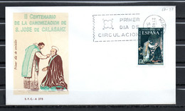 Delcampe - AC-6 Espagne FDC N° 1496  Année 1967  A Saisir !!! - FDC