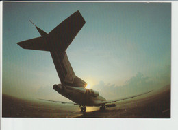 Vintage Rppc Singapore Airlines Boeing 727 Aircraft - 1919-1938: Entre Guerres