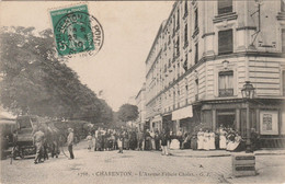 CHARENTON    94 VAL DE MARNE  CPA   AVENUE FELICIE CHOLET . - Charenton Le Pont