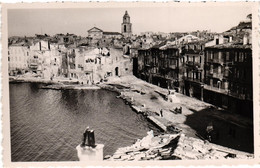 Saint Tropez - Débarquement De 1944 - Ville Bombardée Et Détruite - TRES RARE - Bianquis Photo Quai Suffren - Saint-Tropez