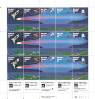 MARSHALL ISLANDS 1985  Halleys Comet (with Maple Leaf) - Océanie