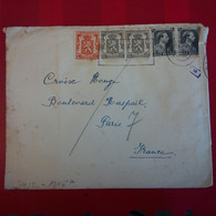 LETTRE BELGIQUE POUR PARIS CENSURE III REICH 1939 - Brieven En Documenten