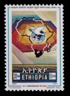 (313) Ethiopia / Ethiopie  African Union / 1988 ** / Mnh  Michel 1290-93 - Etiopía