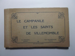VILLEMOMBLE  "le Campanile Et Les Saints"  Carnet De 20 Cartes 9x14 - Villemomble